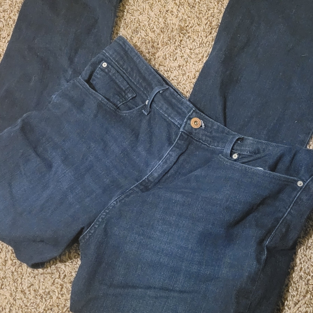 Dark Indigo Women's Straight Leg Jeans